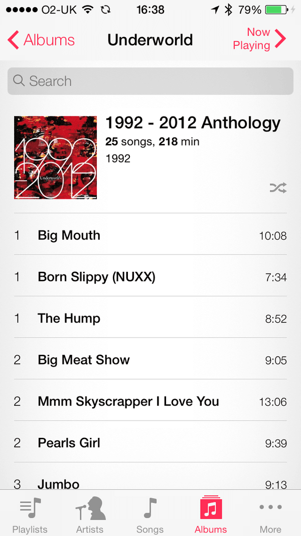 iOS 7 Music App
